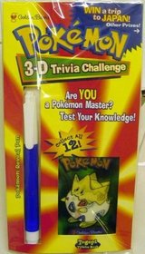 Pokemon 3-D Trivia Challenge: Togepi (Mini Book and reveal pen)