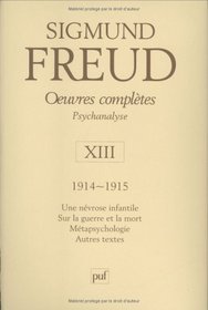 Oeuvres compltes, t. 13, 1914-1915 [nouvelle dition]