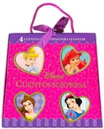 Cuentos Sorpresa Disney Princesa (Spanish Edition)