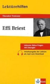 Lektrehilfen Effi Briest. Mit Materialien