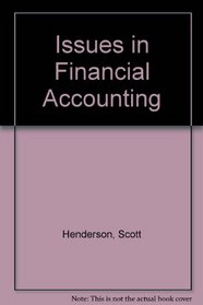 Issues in Financial Accounting