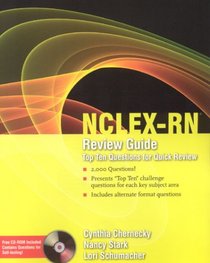 NCLEX-RN Review Guide: Top Ten Questions for Quick Review
