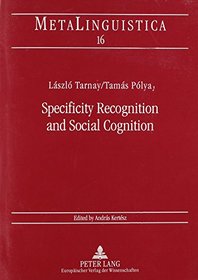 Specificity Recognition and Social Cognition (Metalinguistica)