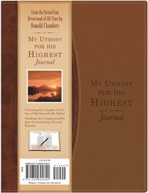 My Utmost for His Highest Journal