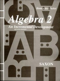 Homeschool Packet for Algebra 2