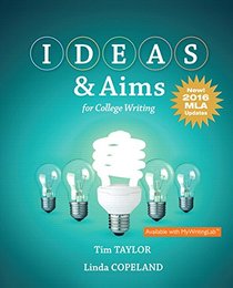 IDEAS & Aims For College Writing, MLA Update