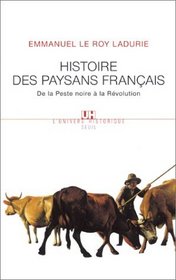 Histoire des paysans Franais : De la peste noire  la rvolution