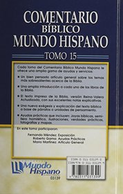 Comentario Biblico Mundo Hispano-Tomo 15 -Marcos (Spanish Edition)