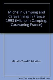 Michelin Camping, Caravaning France, 1993