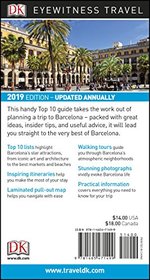 Top 10 Barcelona: 2019 (DK Eyewitness Travel Guide)
