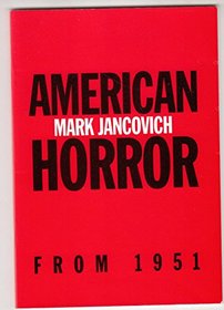 American Horror from 1951 to the Present (British Association for American Studies (BAAS) Pamphlets)