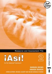 As! 2: Resource and Assessment File (Asi!) (Spanish Edition)
