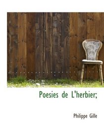 Poesies de L'herbier; (French Edition)