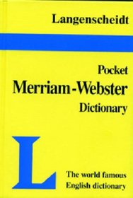 Langenscheidt's Pocket Dictionary Merriam-Webster English (Langenscheidt's Pocket Dictionary)