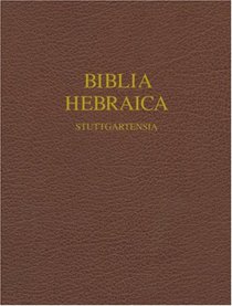 Biblia Hebraic Stuttgartensia: Wide Margin