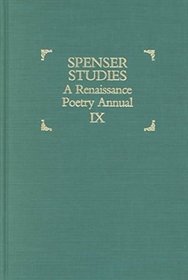 Spenser Studies: A Renaissance Poetry Annual (Spenser Studies)