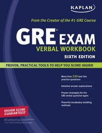 Kaplan GRE Exam Verbal Workbook (Kaplan Gre Verbal Workbook)