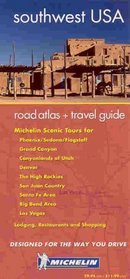 Michelin USA Southwest Regional Road Atlas and Travel Guide
