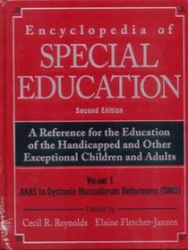 Encyclopedia of Special Education, 3 Volume Set