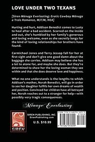 Love Under Two Texans [The Lusty, Texas Collection] (Siren Publishing Mnage Everlasting)