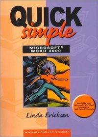 Quick, Simple Microsoft Word 2000