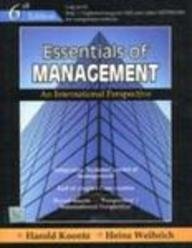 Essentials of Management