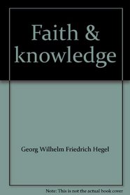 Faith & knowledge