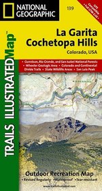La Garita & Cochetopa Area, Colorado - Trails Illustrated Map # 139