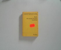 Briefe, die neueste Literatur betreffend (Universal Bibliothek; Nr. 9339/9344/9344a) (German Edition)