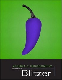 Algebra and Trigonometry, Second Edition