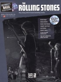 Ultimate Bass Play-Along Rolling Stones: Authentic Bass TAB (Book & CD) (Ultimate Play-Along)