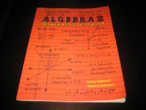 Algebra 2, Answer Key & Test Bank