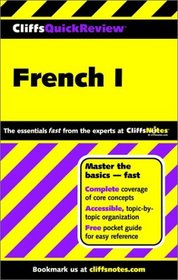 French I (Cliffs Quick Review)