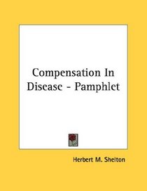 Compensation In Disease - Pamphlet