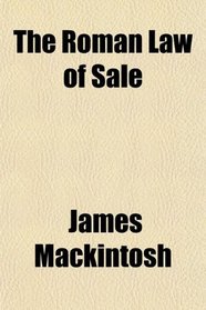 The Roman Law of Sale