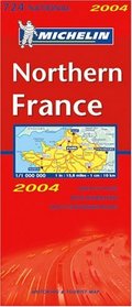 Michelin Northern France 2004 (Michelin Maps)
