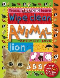 Trace Stick and Learn Animals