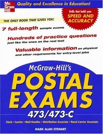 McGraw-Hill's Postal Exams 473/473C (Mcgraw Hill's Postal Exams 473/473c)