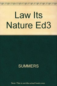 Law: Its Nature, Functions and Limits