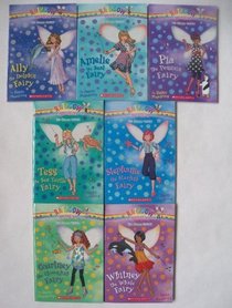 Rainbow Magic: The Ocean Fairies Complete Set, Books 1-7 (Ally the Dolphin Fairy, Amelie the Seal Fairy, Pia the Penguin Fairy, Tess the Sea Turtle Fairy, Stephanie the Starfish Fairy, Whitney the Whale Fairy, Courtney the Clownfish Fairy)