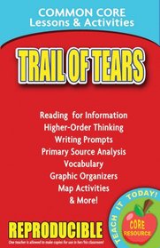 Indian Removal and the Trail of Tears: Common Core Lessons & Activities
