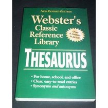 Webster's Classic Reference Library Thesaurus.