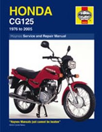 Honda CG125 (1976-2000) Service and Repair Manual (Haynes Service and Repair Manuals)