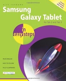 Samsung Galaxy Tablet in Easy Steps: For Tab 2 and Tab 3 (covers Android Jelly Bean)
