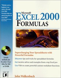 Excel 2000 Formulas