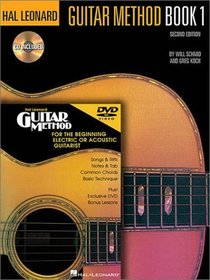 Hal Leonard Guitar Method Book 1-Second Edition-with DVD