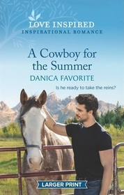 A Cowboy for the Summer (Shepherd's Creek, Bk 3) (Love Inspired, No 1510) (Larger Print)