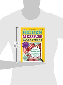 Hidden Message Word-Finds Puzzle Book-Word Search Volume 92