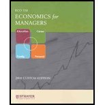 Economic Managers: Eco550 ECO 550 (2008 Custom edition)