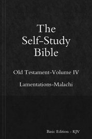 Self-Study Bible - Old Testament - Volume IV